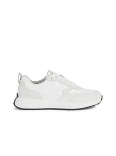 Geox Skórzane sneakersy "Volpiano" w kolorze białym - Trampki męskie - miniaturka - grafika 1