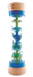 HaPe Grzechotka z koralikami - niebieska - Zabawki interaktywne dla dzieci - miniaturka - grafika 1
