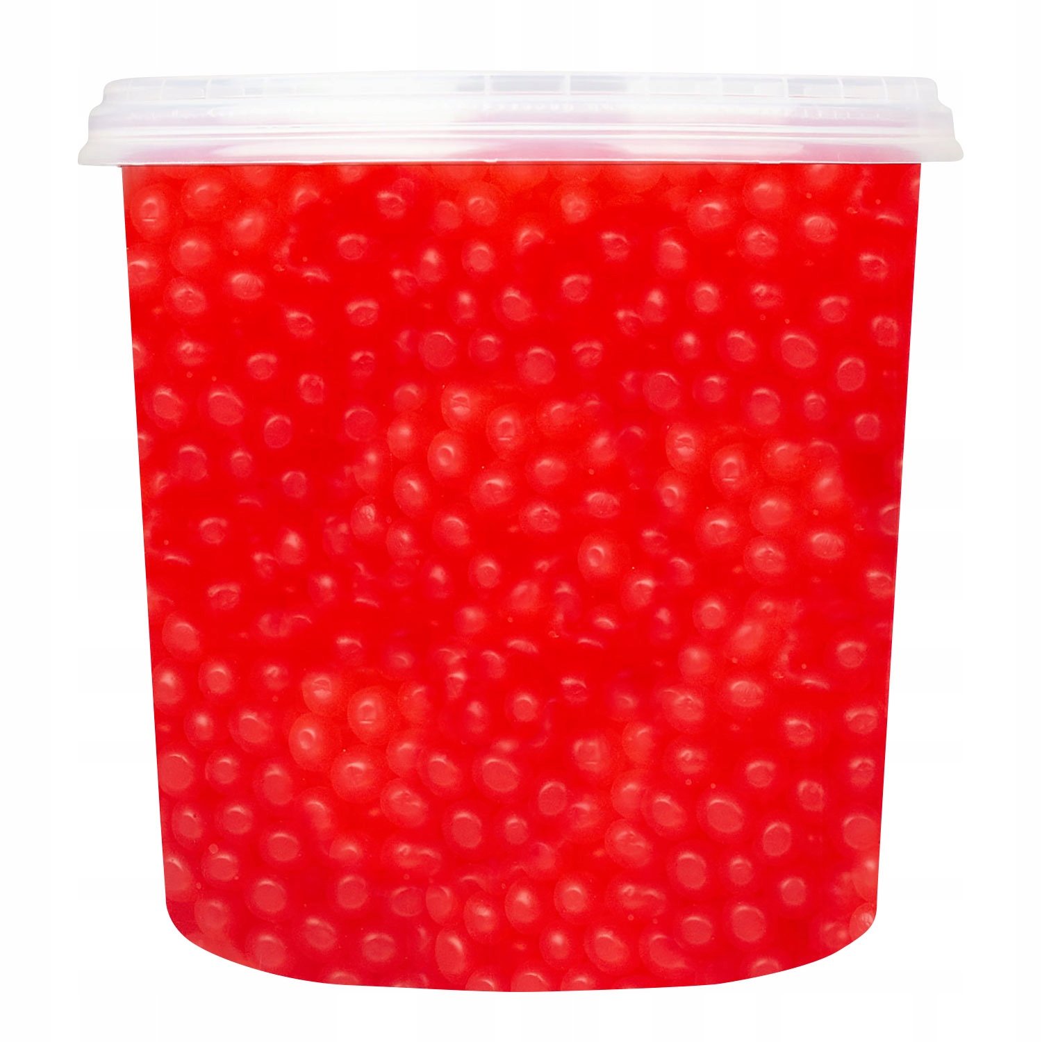 Kulki pękające Crazy Bubble Tea Truskawka 3,4 kg Popping Boba owocowe
