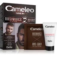 Farby do włosów i szampony koloryzujące - Delia Cosmetics Cameleo Odsiwiacz dla mężczyzn do włosów naturalnych i brązowych 1op - miniaturka - grafika 1