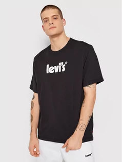 Koszulki męskie - Levi's T-Shirt 16143-0391 Czarny Relaxed Fit - grafika 1