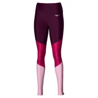 Spodnie sportowe damskie - Spodnie damskie Mizuno  Core Long Tight /Persian Red L - miniaturka - grafika 1