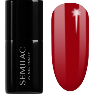 Semilac Lakier Hybrydowy 345 Gorgeous Red 7ML - Lakiery hybrydowe - miniaturka - grafika 1