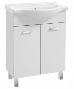 Szafka z umywalką 60 całość lakier uchwyt metal - Szafki łazienkowe Szafka z umywalką 60 całość lakier uchwyt metal - Szafki łazienkowe - miniaturka - grafika 1