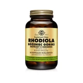 Suplementy naturalne - Solgar Rhodiola Różeniec Górski ekstrakt z korzenia 60kaps - miniaturka - grafika 1