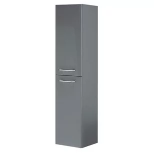 Słupek wiszący Soria Grey 130 x 30 x 28 cm antracytowy - Szafki łazienkowe - miniaturka - grafika 1
