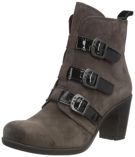Fly London Damskie botki Klea012fly, Antracyt czarny, 41 EU