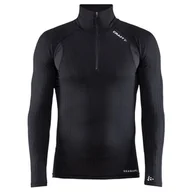 Koszulki sportowe męskie - Męska koszulka Craft Active Extreme X Zip Rozmiar: M / Kolor: czarny - miniaturka - grafika 1