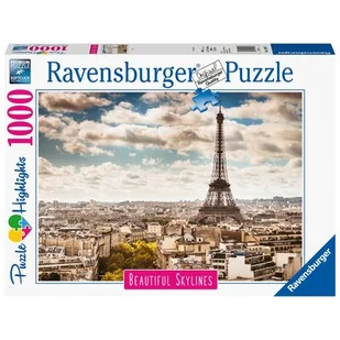 Ravensburger Puzzle 1000 elementów Paryż 4005556140879 - Puzzle - miniaturka - grafika 1
