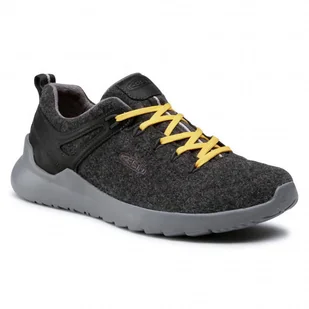 Buty turystyczne męskie Keen Highland Arway czarne - Buty trekkingowe męskie - miniaturka - grafika 1