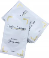 Waciki, płatki i patyczki kosmetyczne - Project Lashes, Płatki Pod Oczy Do Przedłużania Rzęs Vit C, 100 Sztuk - miniaturka - grafika 1