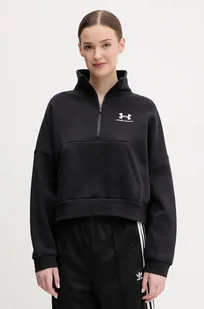 Under Armour bluza damska kolor czarny melanżowa 1386460 - Bluzy damskie - miniaturka - grafika 1