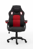 Fotele gamingowe - Raptor Gaming RG-GS-40 Fotel gamingowy Obite siedzisko Czarny, Czerwony - miniaturka - grafika 1