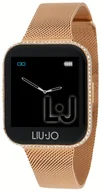 Smartwatch - LIU JO SWLJ080 Luxury 2.0 różowe złoto - miniaturka - grafika 1