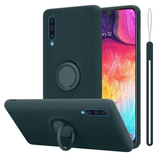 Etui Cadorabo do Samsung Galaxy A50 4G / A50s / A30s w kolorze zielonym Etui na telefon komórkowy TPU Etui Cover - Etui i futerały do telefonów - miniaturka - grafika 1