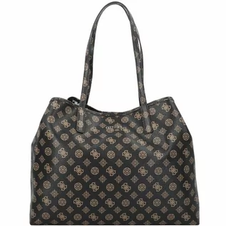 Torebki damskie - Guess Vikky Torba shopper 39 cm brown HWPQ69-95240-BRO - grafika 1