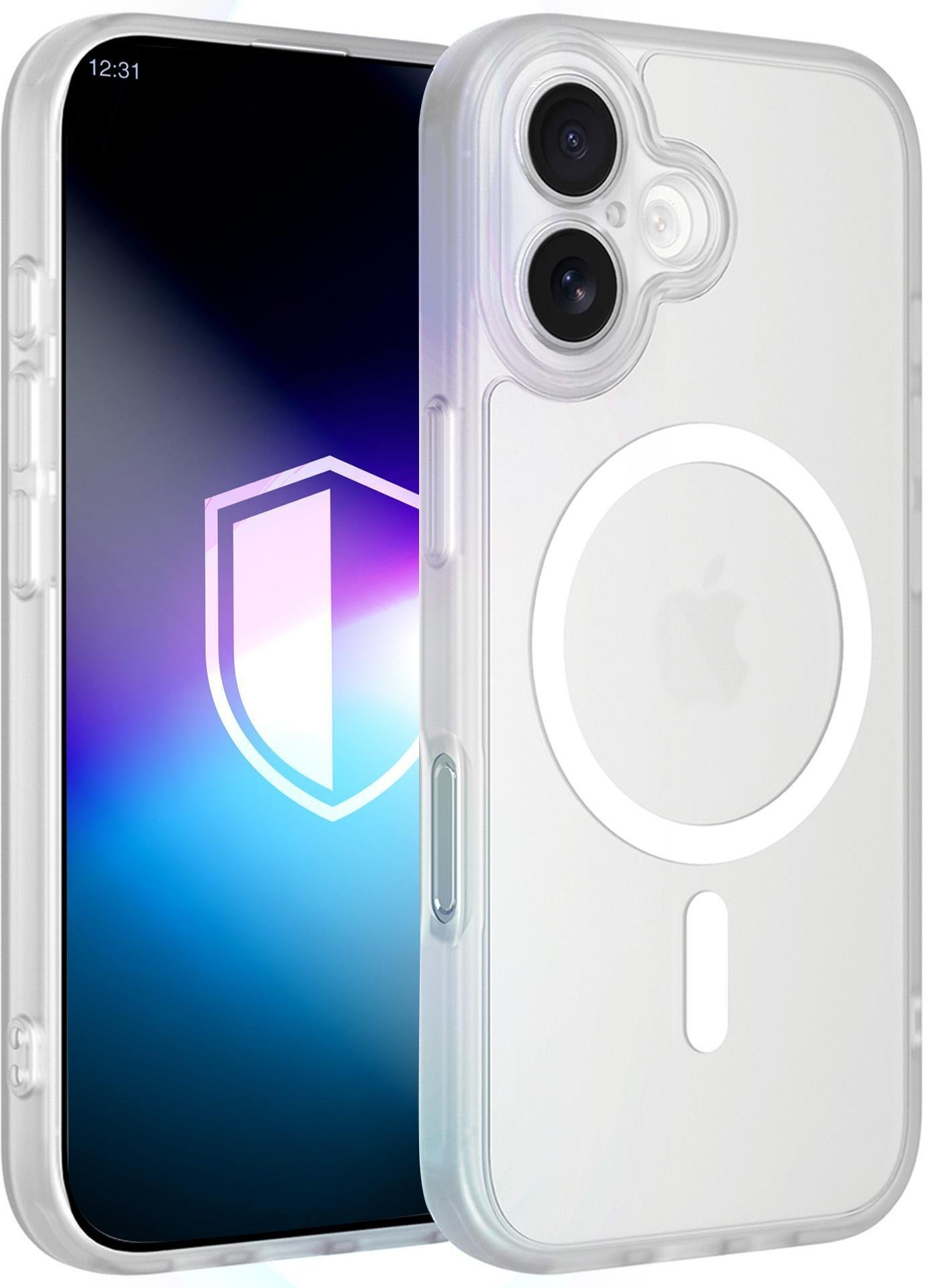 3MK Apple iPhone 16 - 3mk Misty MagCase White