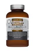 Witaminy i minerały - SINGULARIS Singularis Cytrynian Magnezu Powder 100% Pure 250 g - miniaturka - grafika 1