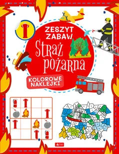 Straż pożarna. Zeszyt zabaw - Książki edukacyjne - miniaturka - grafika 2
