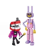 Roboty dla dzieci - Jax i Caine Niesamowity Cyrk – Zestaw Klocków 350 elementów - Robot 07Jax i Caine Niesamowity Cyrk – Zestaw Klocków 350 elementów - Robot 07 Jax i C.. - miniaturka - grafika 1