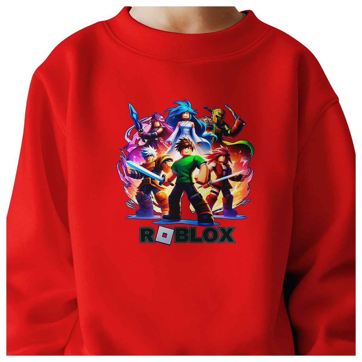 BLUZA DZIECIĘCA ROBLOX DLA CHŁOPCA DZIEWCZYNKI 110-116