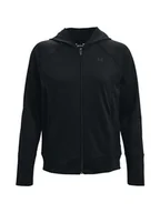 Kurtki i kamizelki sportowe damskie - Under Armour Bluza w kolorze czarnym - miniaturka - grafika 1