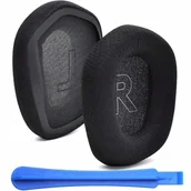 Akcesoria do słuchawek - Nauszniki Pady Gąbki Nakładki Do Logitech G733 G335 Czarne Hq - miniaturka - grafika 1
