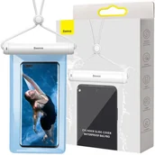 Etui i futerały do telefonów - Baseus wodoodporne etui pokrowiec na telefon Slide-cover biały (FMYT000002) - miniaturka - grafika 1