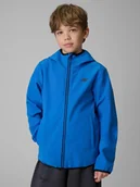 Kurtki i płaszcze dla chłopców - 4F Kurtka softshell wiatroodporna membrana 5000 chłopięca - niebieska 164 (13-14 lat) - miniaturka - grafika 1
