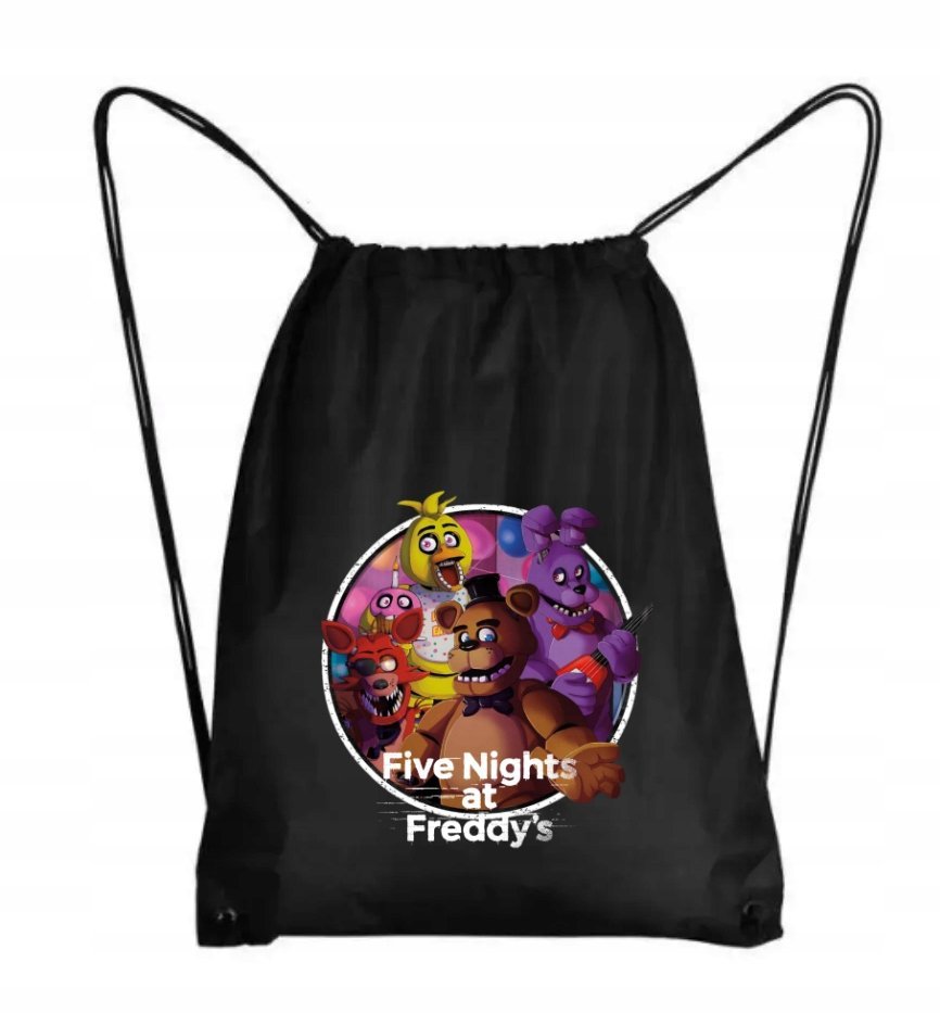 FNAF FIVE NIGHT AT FREDDY'S GRA WOREK CZARNY MIEJSKI, SZKOLNY NA BUTY
