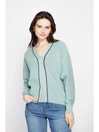 Swetry damskie - C& Jo Sweter w kolorze miętowym - miniaturka - grafika 1