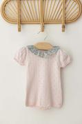 Bluzki dla dziewczynek - Tartine et Chocolat body bawełniane niemowlęce kolor różowy gładka - TARTINE ET CHOCOLAT - miniaturka - grafika 1