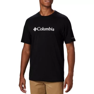 Koszulki sportowe męskie - Koszulka Columbia CSC Basic Logo 1680053010 - czarna - grafika 1