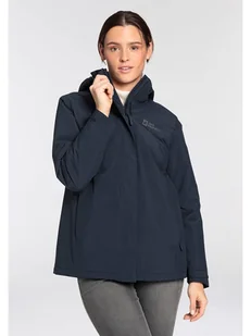Jack Wolfskin Kurtka funkcyjna "Waldville" w kolorze granatowym - Kurtki i kamizelki sportowe damskie - miniaturka - grafika 1