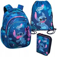 Plecaki szkolne i tornistry - CoolPack plecak szkolny tornister Stitch dla dziewczynki 1-3 klasa Zestaw - miniaturka - grafika 1
