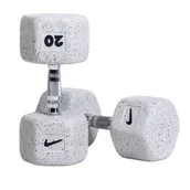 Hantle i ciężarki - Hantla NIKE Grind Dumbbell Szary (20 kg) (1 szt.) - miniaturka - grafika 1