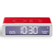 Dekoracje domu - Budzik LEXON Flip Classic X Pantone Czerwony - miniaturka - grafika 1