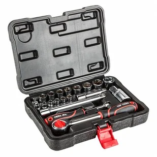 Top Tools ZESTAW KLUCZY NASADOWYCH 1/4" 3/8" 20 SZT zakupy dla domu i biura! 38D520 - Zestawy narzędziowe - miniaturka - grafika 1