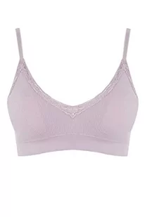 DeFacto Bralette koronkowy biustonosz damski – miękki i oddychający biustonosz (różowy, L), rose, L - Biustonosze - miniaturka - grafika 1