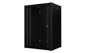Tuning komputera - akcesoria - Lanview RWP16U45BL stojak 16U Szafa wisząca Czarny - miniaturka - grafika 1