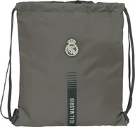 Plecaki - Plecak z paskami Real Madrid C.F. Grey 35 x 40 x 1 cm - miniaturka - grafika 1