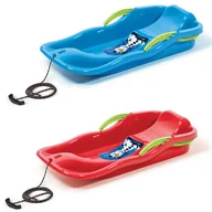 Sanki i ślizgacze - 2x Sanki Ślizg Bobslej z hamulcami Szybki jeździk - miniaturka - grafika 1