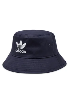 adidas Kapelusz adicolor Trefoil Bucket HD9710 Fioletowy - Czapki męskie - miniaturka - grafika 1