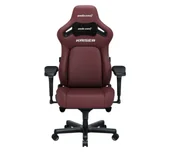 Fotele gamingowe - Anda Seat Kaiser 4 L Gamingowy do 120kg Skóra Eco Bordowy - miniaturka - grafika 1