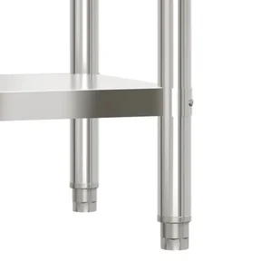 Kuchenny stół roboczy, 110x55x85 cm, stal nierdzewna Lumarko! - Wózki na żywność Kuchenny stół roboczy, 110x55x85 cm, stal nierdzewna Lumarko! - Wózki na żywność - miniaturka - grafika 9