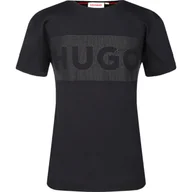 Sukienki i spódniczki dla dziewczynek - HUGO KIDS Sukienka ROBE MAILLE - miniaturka - grafika 1