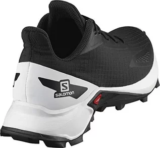 Buty dla chłopców - Salomon Unisex dziecięce buty Alphacross Blast do biegania w terenie, czarny - Czarny Black White Black - 37 eu - grafika 1