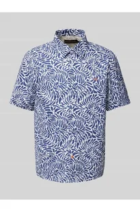 Koszula casualowa o kroju slim fit z wyhaftowanym logo - Napapijri - Koszule męskie - miniaturka - grafika 1