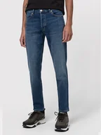 Spodnie męskie - Boss Jeansy 50437775 Niebieski Tapered Fit - miniaturka - grafika 1