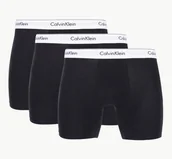 Majtki męskie - CALVIN KLEIN Majtki Bokserki czarne 3-PACK 3 szt Rozmiar M - miniaturka - grafika 1
